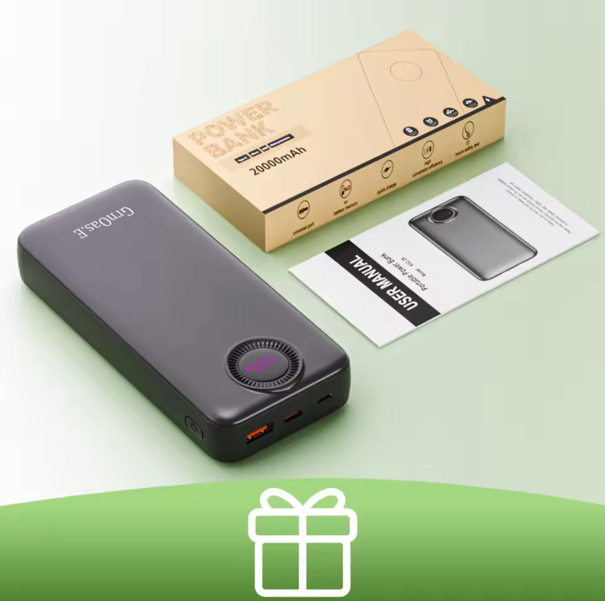 20000mAh Portable Charger 22.5W