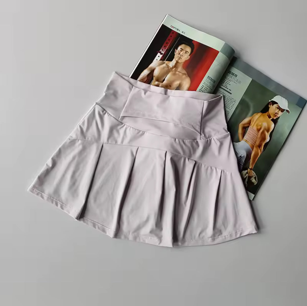 Women's High Waist Sports Short Skirt