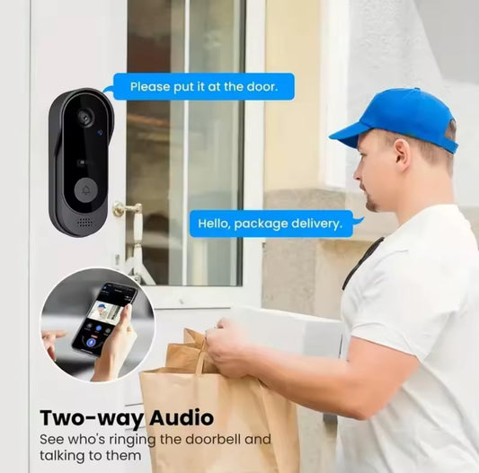 The Doorbell That Finally Gets It: Crystal Clear Audio, Smart Alerts & a Battery That Lasts.