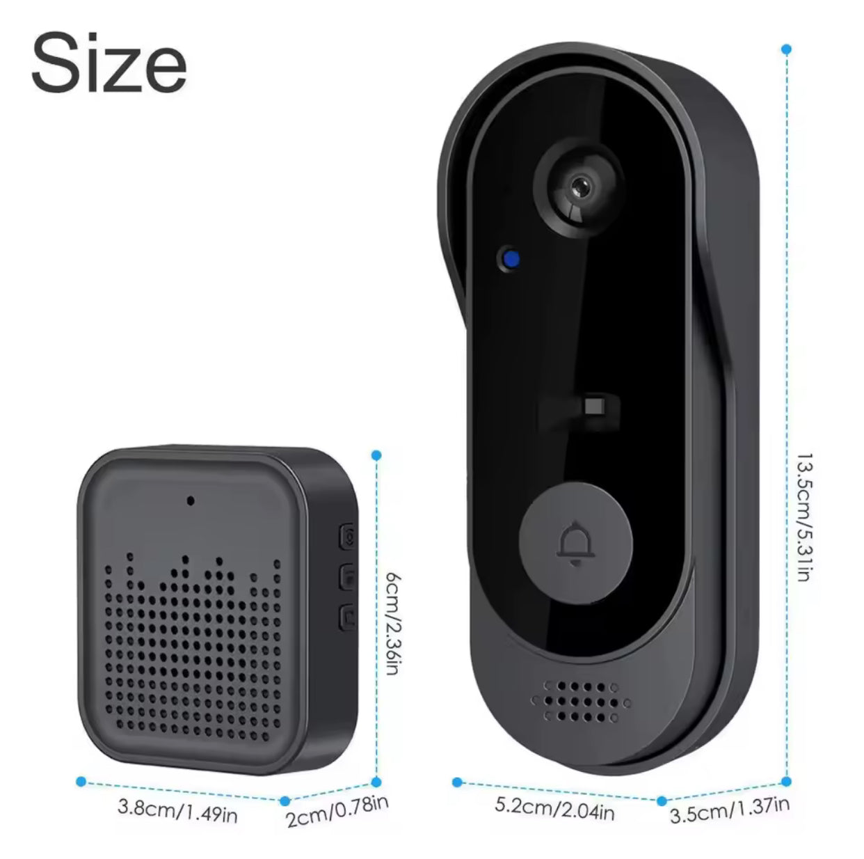 The Doorbell That Finally Gets It: Crystal Clear Audio, Smart Alerts & a Battery That Lasts.