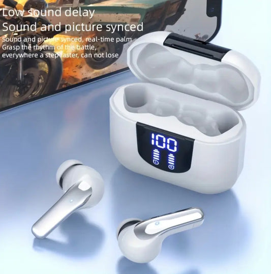 New Wireless Earbuds with Smart Battery Display