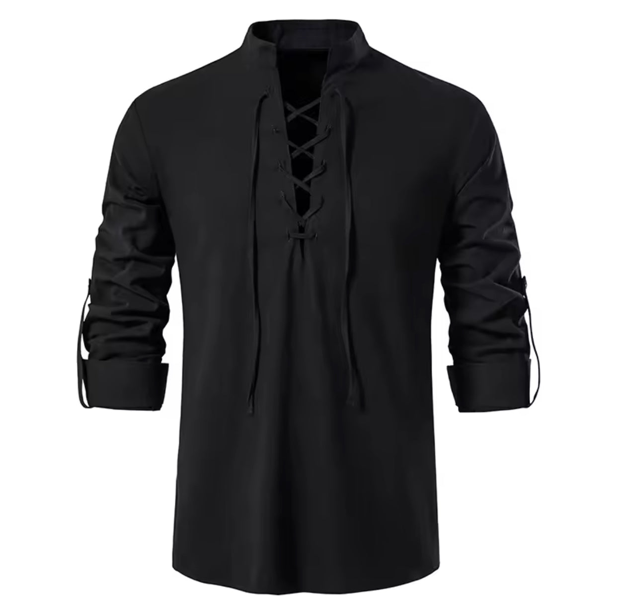 Men's Casual Blouse Cotton Linen Shirt Tops