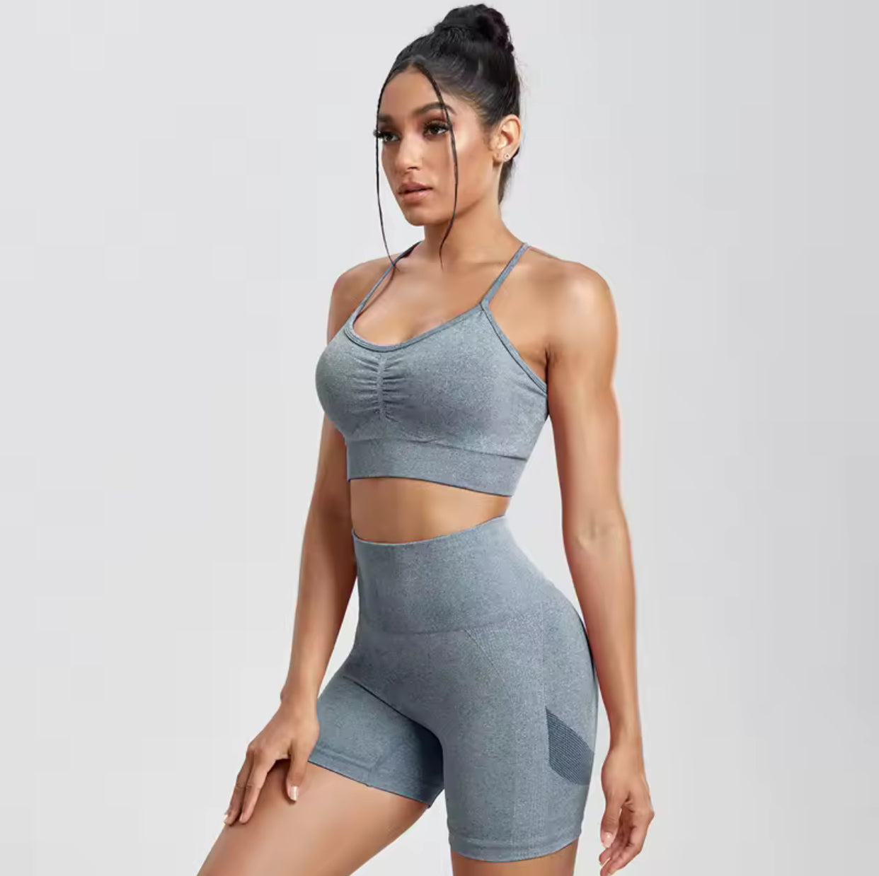 Solid Women Two Piece Sets