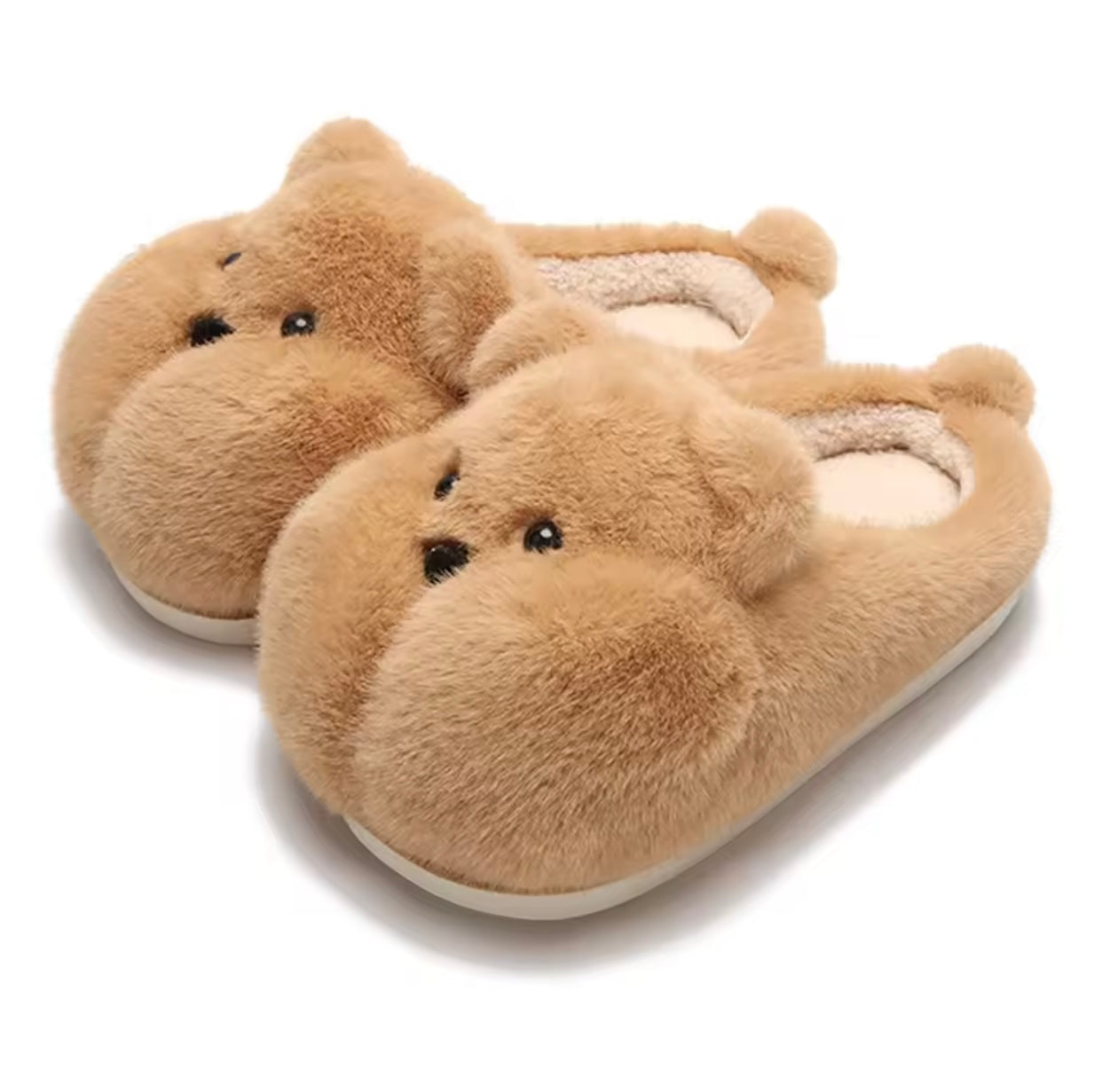 New lovely fat puffy rabbit slippers women