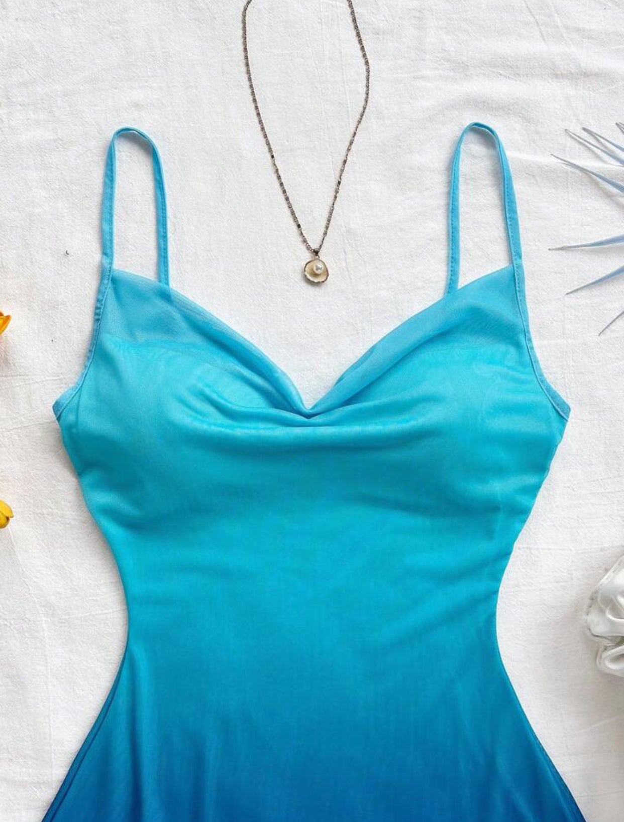 Soleia Women's Gradient Color Spaghetti Strap