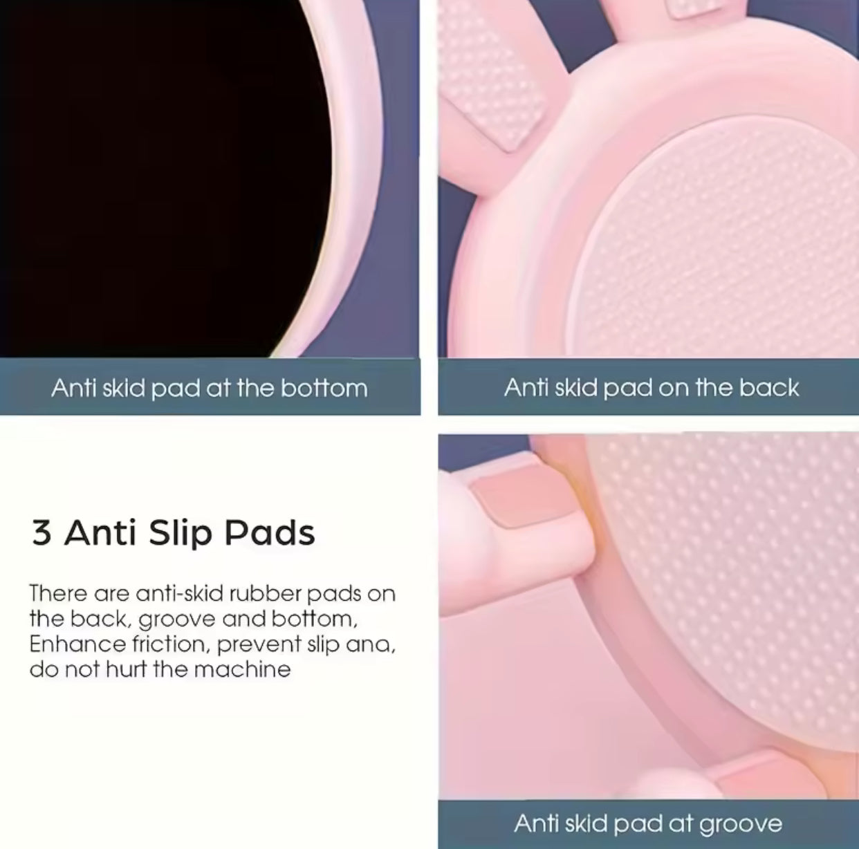 Rabbit Phone Stand - Plastic, Hands-Free, Universal for Phones & Tablets, Room Decor