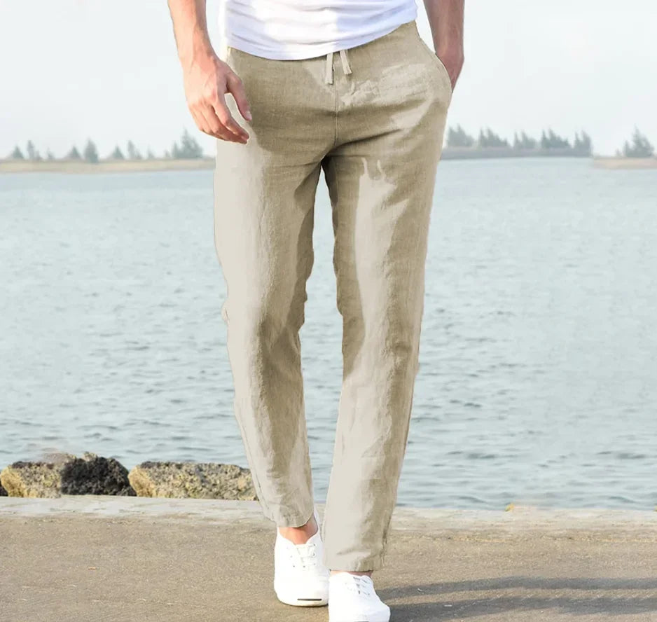 Cotton Linen Pants