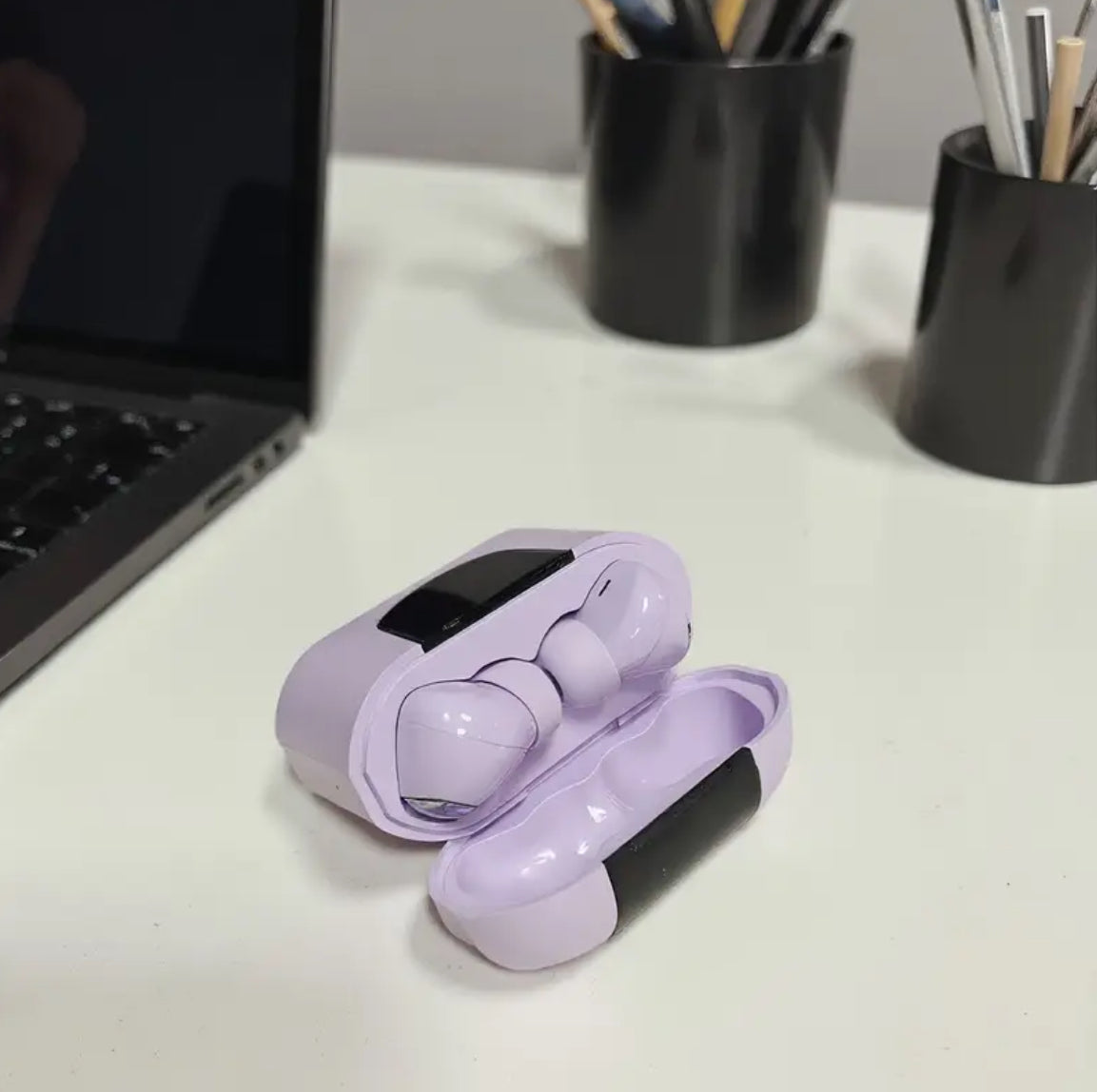 New Wireless Earbuds with Smart Battery Display