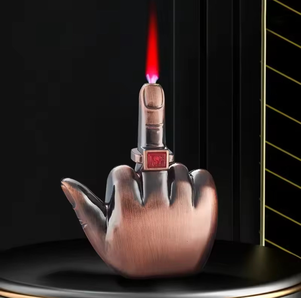 Funny Middle Finger Torch Lighter