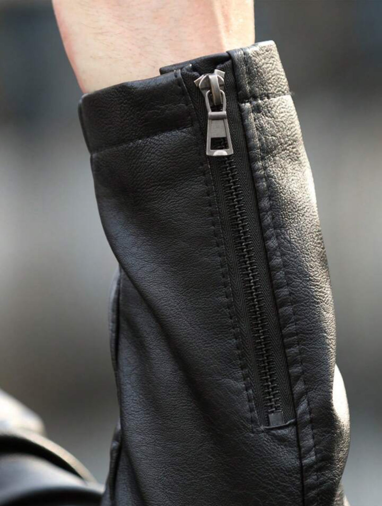 Men's Fashion Leather Rave Jacket