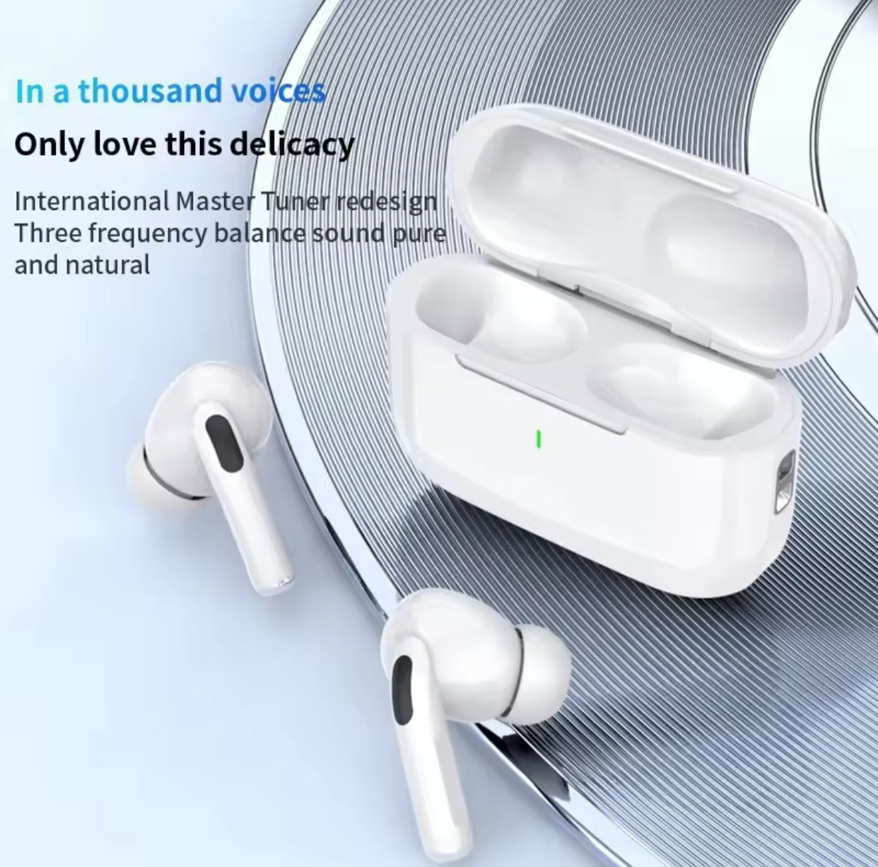 Original Air Pro TWS Wireless Bluetooth Earphones Headphones In Ear Earbuds Sports Noise Cancelling Headset for IPhone Android