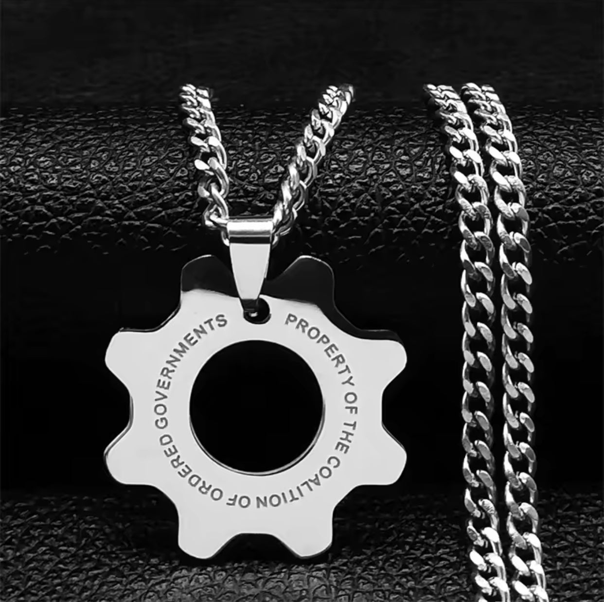 Fashion Game War Machine Necklace Stainless Steel
Reaction Furnace Necklaces for Men/Women Fans Jewelry gargantilla mujer N2044