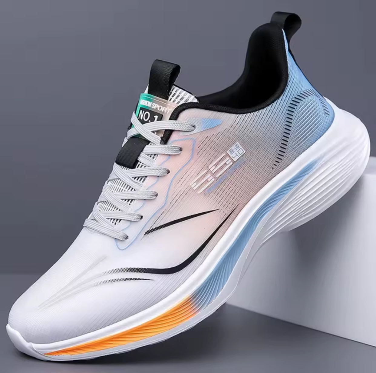 Carbon plate marathon shoes, men's casual sports shoes, summer versatile lightweight sports running shoes, men's shoes