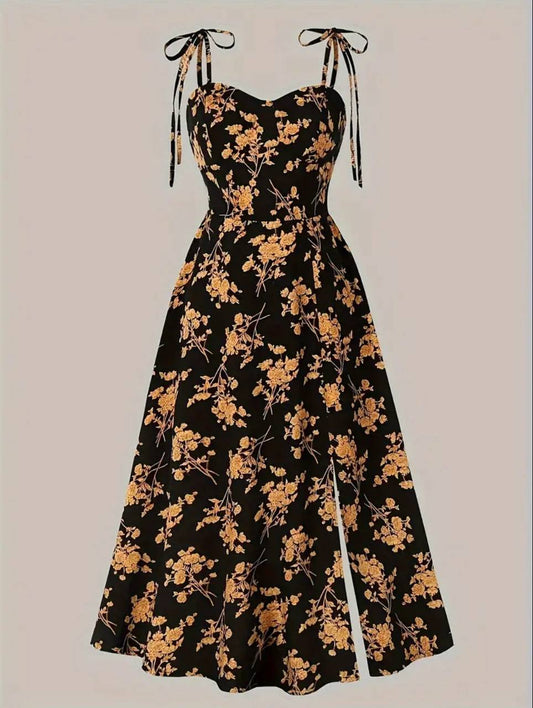 Elegant Off Shoulder Floral Patterns