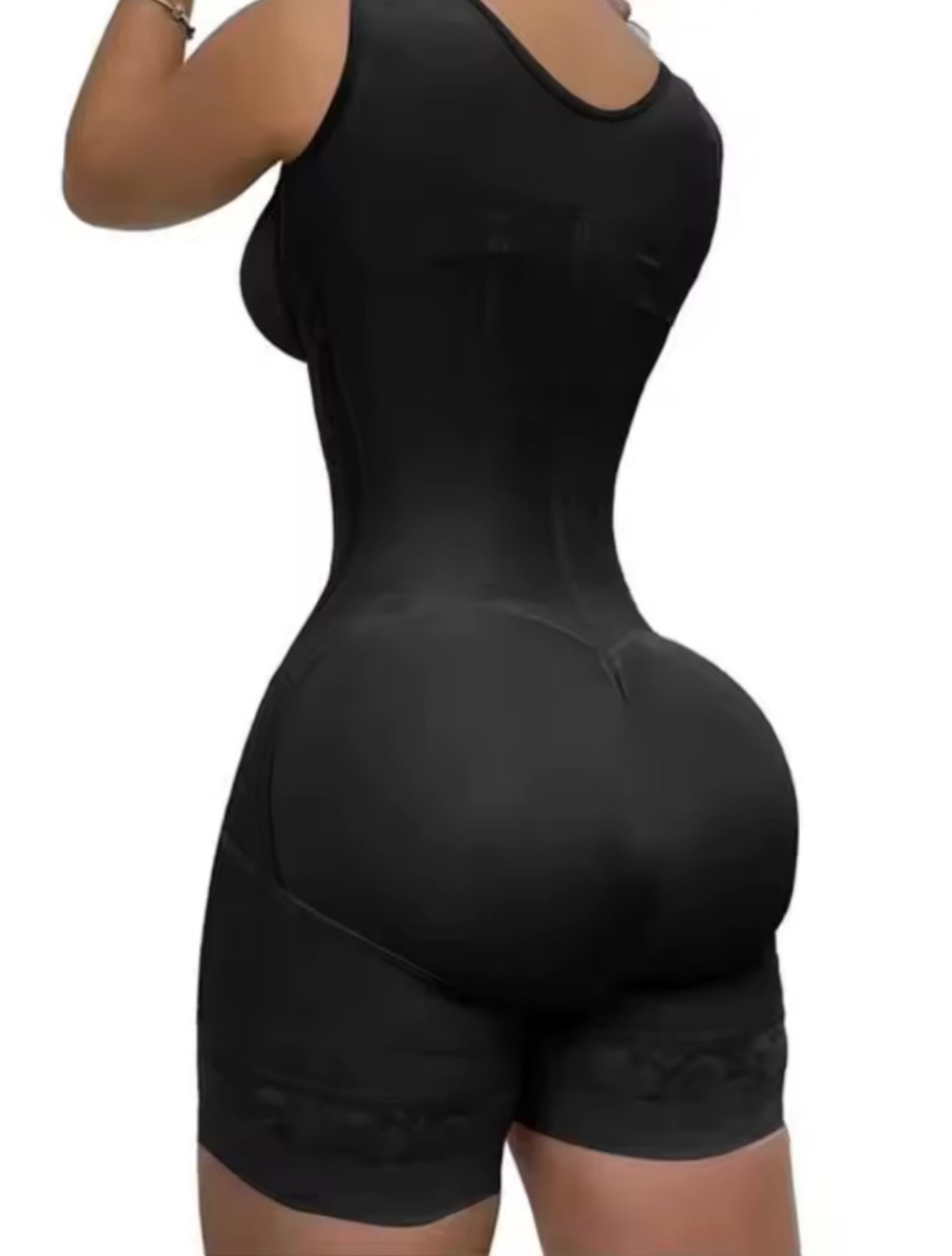 Women's Lace-Trimmed Shapewear Bodysuit