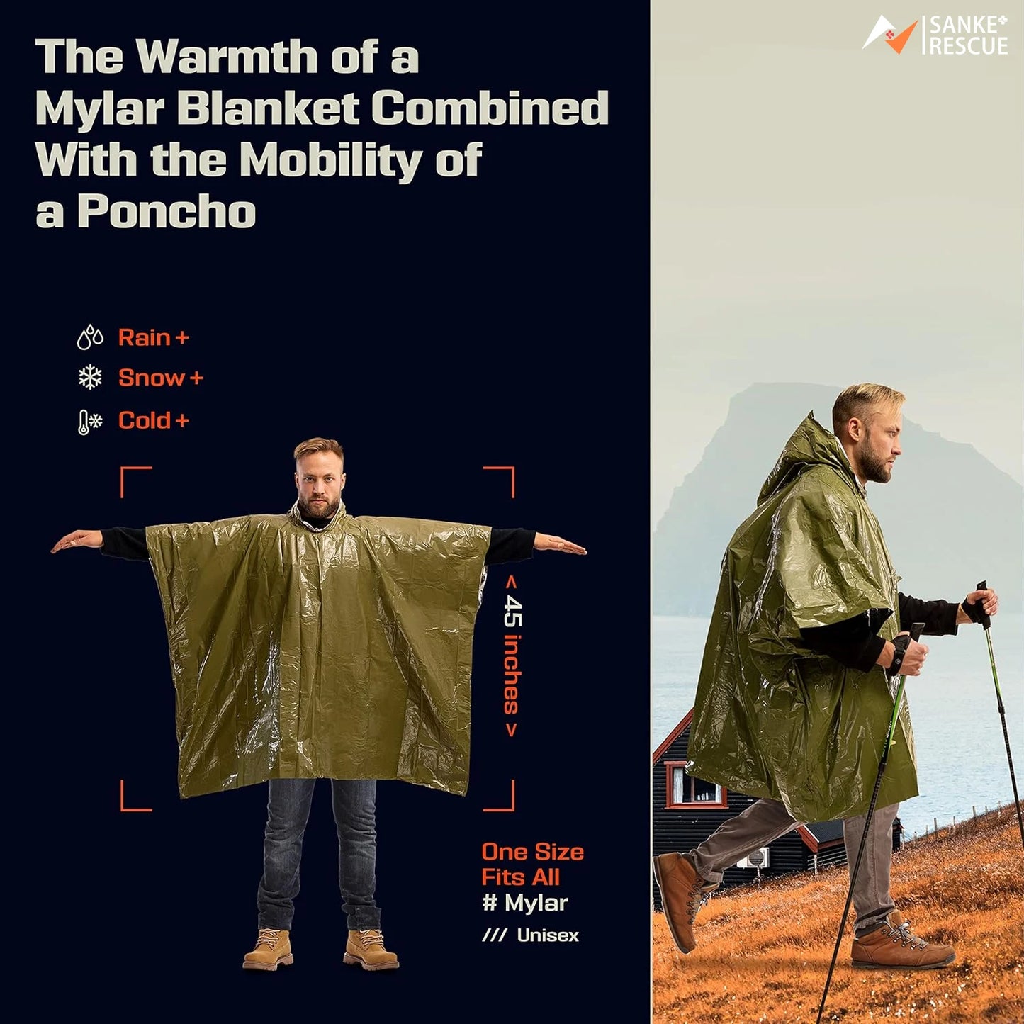 Emergency Waterproof Raincoat