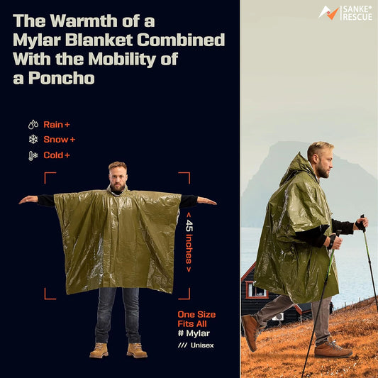 Emergency Waterproof Raincoat
